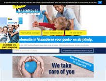 Tablet Screenshot of greenhouse-vlaanderen.be